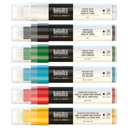 Paint markers - set de 6 markers pointe large