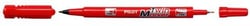 Marqueur Twin double pointe fine + moyenne rose