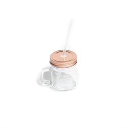 Mason jar - rose gold - 250 ml