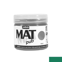 Acrylique Mat Pub Pébéo 140 ml - vert permanent 