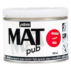 Acrylique Mat Pub Pébéo 500 ml - Magenta