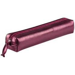 Trousse Clairefontaine - Cuirisé - 1 compartiment - Carré - Cerise