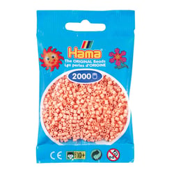 Sachet de perles Hama - 2,5 mm - chair - 2000 perles