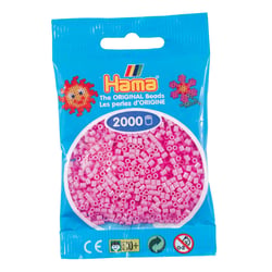 Sachet 2000 Mini perles Hama - rose pastel - 50148