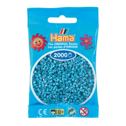 Sachet 2000 Mini perles Hama - turquoise - 50131