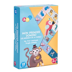 Mon premier domino - Les animaux de la jungle