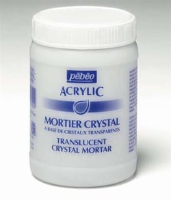 Mortier crystal acrylique Pébéo Artist - 250 ml