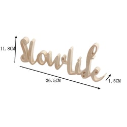 Mot à décorer « Slowlife »  Crealia