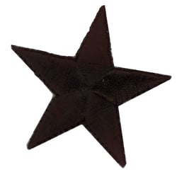 Motif thermocollant - étoile noire 5cm