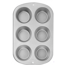 Moule 6 Muffins Wilton Cav 6,5Cm