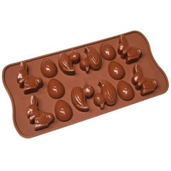 Moule Chocolats Paques 11X21Cm Moule Easy Choc Pâques/Easter