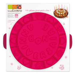 Moule à gâteau ScrapCooking® - Bon anniversaire - Ø 26 cm
