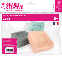 Moule thermoformé - petits savons cube