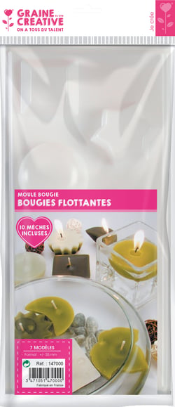 Moules pr bougies flottantes