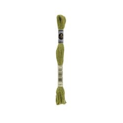 Fil à broder DMC - Mouliné Etoile - Vert estragon 471