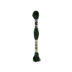 Fil à broder DMC - Mouliné Etoile - Vert Forêt noir 890
