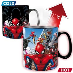 MARVEL - Mug Heat Change - 460 ml Multiverse Spider-Man x2