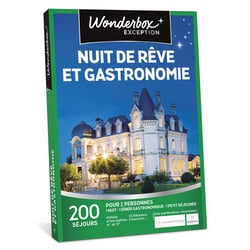 Coffret cadeau - Nuit de rêve et gastronomie