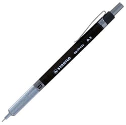 Porte-mine noir technic - 0,3 mm