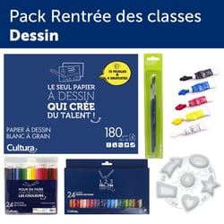 Pack Rentrée des classes - Dessin