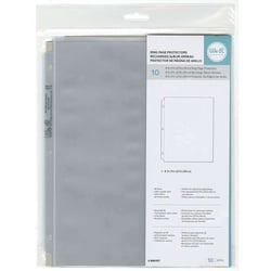 Protecteurs de page pour album "We r memory keepers" - 21,6 x 28 cm - 10 unités