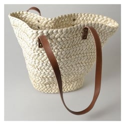 Panier en paille à décorer - 45x30 cm - Artemio