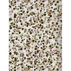 Papier cadeau - Blanc à pois