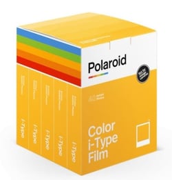 Films instantanés couleur Polaroid Color i-Type - pack de 40 films