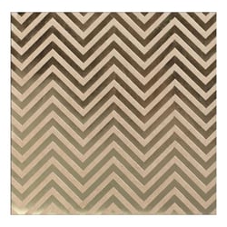 Feuille de papier kraft Bazzill - chevron doré