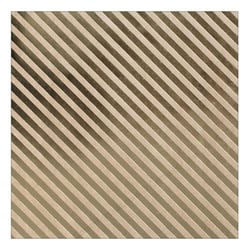 Feuille de papier kraft Bazzill - rayures dorées