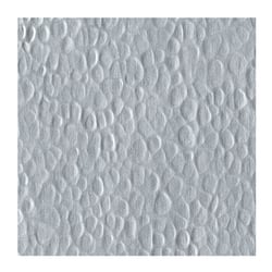 Feuille Métal martelé argent - 30.5x30.5cm - Scrapbooking