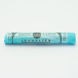 Pastel tendre à l'écu -  Bleu Turquoise 732