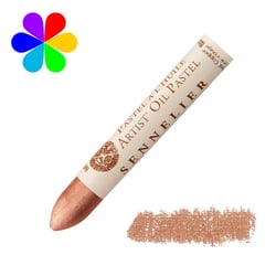 Pastel huile -  Sennelier - Irisé cuivre rouge N°115