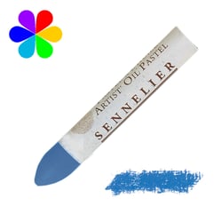 Pastel huile - Sennelier - bleuet n°227