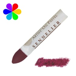 Pastel huile - Sennelier - bordeaux n°8