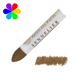 Pastel huile - Sennelier - brun olive n°210