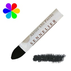 Pastel huile Sennelier noir n°23