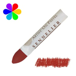 Pastel huile - Sennelier - rouge Venise n°32