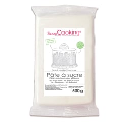 Pâte à sucre ScrapCooking®- Blanc - 500 g