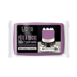 Pâte à sucre Patisdécor - Violet - 250 g