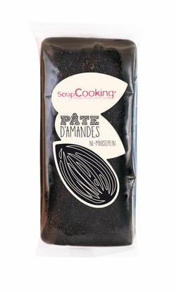 Pâte à sucre ScrapCooking - Noir - 250 g