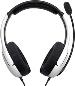 PDP - Casque Gaming filaire PDP LVL40 Blanc pour PS4