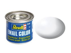 Pot de 14 ml de peinture pour maquette Email Color Revell - Blanc Satiné 32301