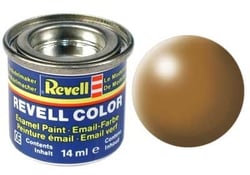 Pot de 14 ml de peinture pour maquette Email Color Revell - Brun Ocre Satiné 32382