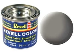 Pot de 14 ml de peinture pour maquette Email Color Revell - Gris Clair Mat 32175