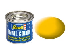 Pot de 14 ml de peinture pour maquette Email Color Revell - Jaune Mat 32115