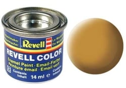 Pot de 14 ml de peinture pour maquette Email Color Revell - Ocre Mat 32188
