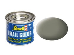 Pot de 14 ml de peinture pour maquette Email Color Revell - Vert Olive Mat 32145