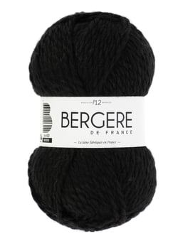 Alaska noir - Bergère de France - Pelote de fil à tricoter