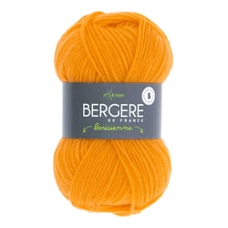 Barisienne mandarine - Bergère de France - Pelote jaune orangé